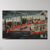 Wildwood per Zee, New Jersey 3 Poster (Voorkant)