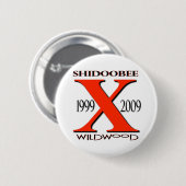 Wildwood Shidoobee ronde knop Button 5,7 Cm (Voorkant /achterkant)