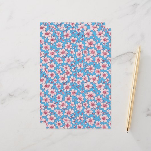  Wildwood Whispers Briefpapier (Voorkant / Achterkant in situ)