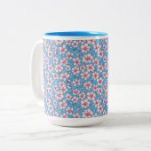  Wildwood Whispers Tweekleurige Koffiemok (Voorkant links)