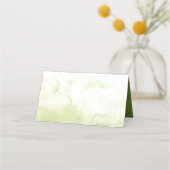 Wildwoods Botanicals groen Waterverf Splash Plaatskaartje (Achterkant)