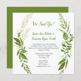 Wildwoods Botanicals Rustieke Ontvangst Alleen | Kaart