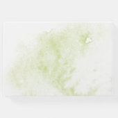 Wildwoods Botanische rustieke groen bruiloft Gastenboek (Achterkant)