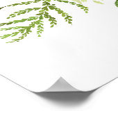 Wildwoods Botanische stoffen Geen seatingplan Bind Poster (Hoek)