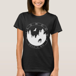 Wildwoods Logo T (donkere kleuren), voor vrouwen T-shirt