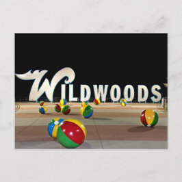 Wildwoods Sign in Wildwood New Jersey Briefkaart