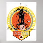 Wile E Coyote Acme - 68% zeker dat je veilig bent Poster (Voorkant)