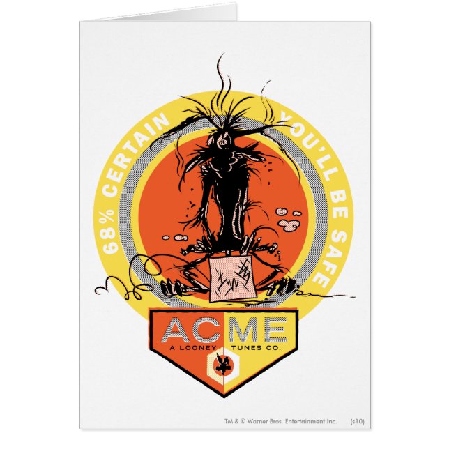 WILE E. COYOTE™ Acme - 68% zeker dat u veilig bent (Voorkant)