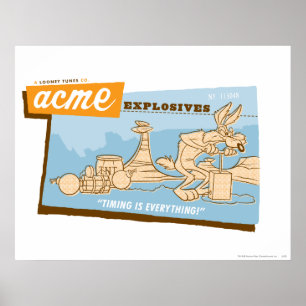 WILE E. COYOTE™ Acme Explosieven 2 Poster