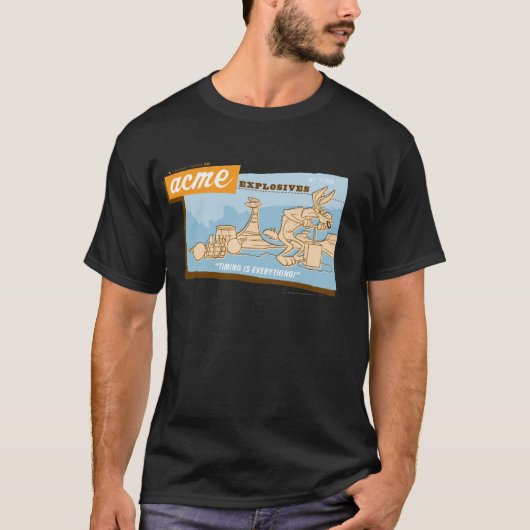 WILE E. COYOTE™ Acme Explosieven 2 T-shirt (Voorkant)