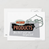 WILE E. COYOTE™ Acme Producten 9 Briefkaart (Voorkant / Achterkant)