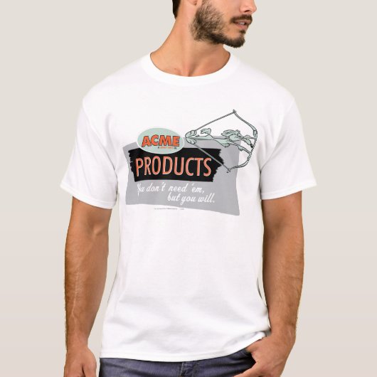 WILE E. COYOTE™ Acme Producten 9 T-shirt (Voorkant)