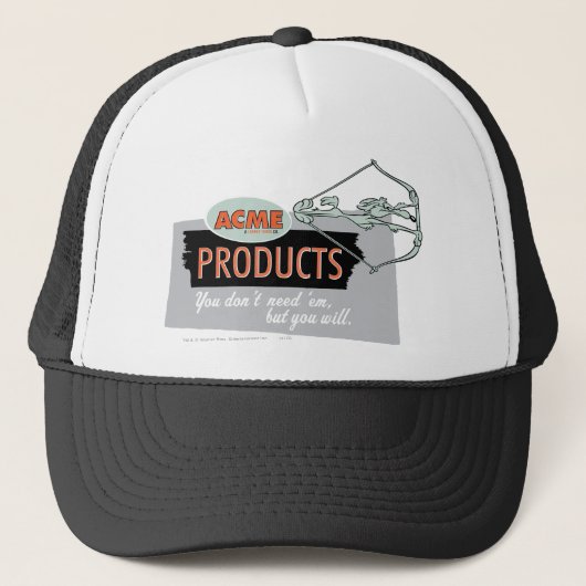 WILE E. COYOTE™ Acme Producten 9 Trucker Pet (Voorkant)