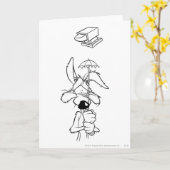 WILE E. COYOTE™ Acme Producten Kaart (Gele Bloem)