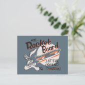 WILE E. COYOTE™ ACME Raketbord Briefkaart (Staand voorkant)