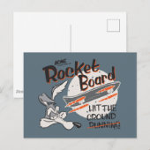 WILE E. COYOTE™ ACME Raketbord Briefkaart (Voorkant / Achterkant)