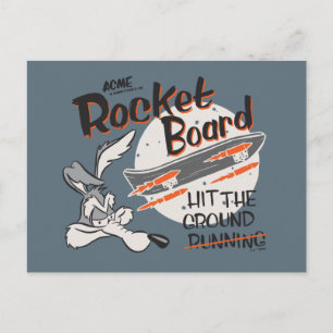 WILE E. COYOTE™ ACME Raketbord Briefkaart