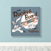 WILE E. COYOTE™ ACME Raketbord Canvas Afdruk (Insitu (Houten vloer))