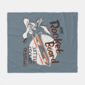 WILE E. COYOTE™ ACME Raketbord Fleece Deken (Voorkant (Horizontaal))