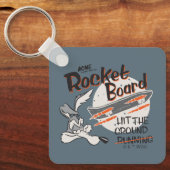 WILE E. COYOTE™ ACME Raketbord Sleutelhanger (Voorkant)