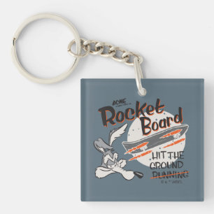 WILE E. COYOTE™ ACME Raketbord Sleutelhanger