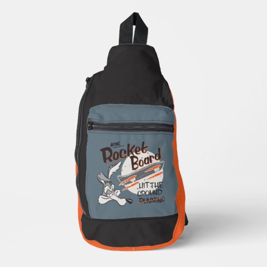 WILE E. COYOTE™ ACME Raketbord Sling Bag (Voorkant)