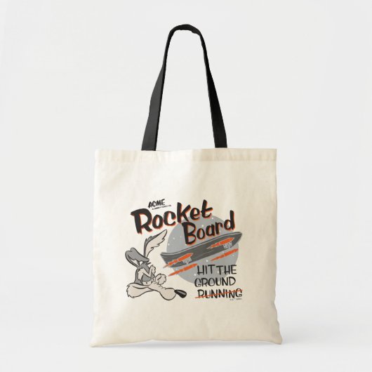 WILE E. COYOTE™ ACME Raketbord Tote Bag (Voorkant)