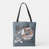 WILE E. COYOTE™ ACME Raketbord Tote Bag (Achterkant)