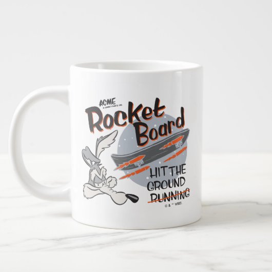 WILE E. COYOTE™ ACME Rocket Board Grote Koffiekop (Links)
