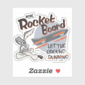 WILE E. COYOTE™ ACME Rocket Board Sticker (Vel)