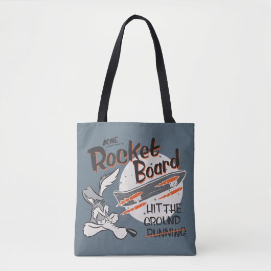 WILE E. COYOTE™ ACME Rocket Board Tote Bag (Voorkant)