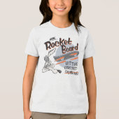 WILE E. COYOTE™ ACME Rocket Board Tri-Blend Shirt (Voorkant)