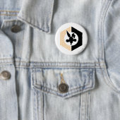 WILE E. COYOTE™ Acme Ronde Button 5,7 Cm (In situ)