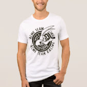 WILE E. COYOTE™ Acme Team Racing B/W Tri-Blend Shirt (Voorkant)