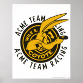 WILE E. COYOTE™ Acme Team Racing Poster (Voorkant)