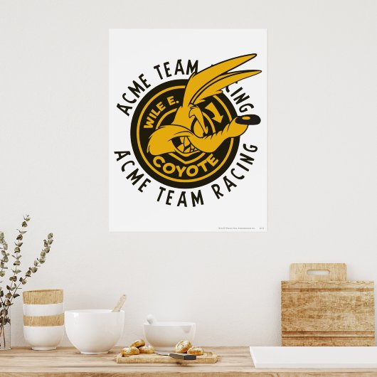 WILE E. COYOTE™ Acme Team Racing Poster (Keuken)