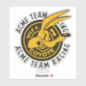 WILE E. COYOTE™ Acme Team Racing Sticker (Vel)