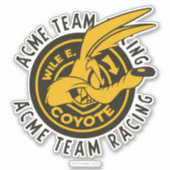 WILE E. COYOTE™ Acme Team Racing Sticker (Voorkant)