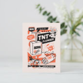 WILE E. COYOTE™ | ACME TNT Dynamite Plunger Briefkaart (Staand voorkant)