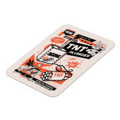 WILE E. COYOTE™ | ACME TNT Dynamite Plunger Magneet (Linkerzijde)