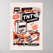 WILE E. COYOTE™ | ACME TNT Dynamite Plunger Poster (Voorkant)