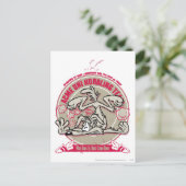 WILE E. COYOTE™ ACME Uni Hurdling Team Briefkaart (Staand voorkant)