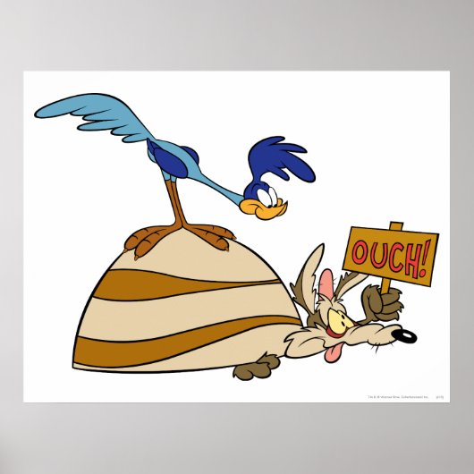 Wile E Coyote and ROAD RUNNER™ Acme Products 5 Poster (Voorkant)