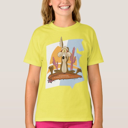 WILE E. COYOTE™ (carnivoor serieus) T-shirt (Voorkant)