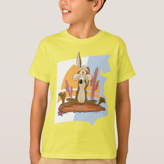 WILE E. COYOTE™ (carnivoor serieus) T-shirt (Voorkant)