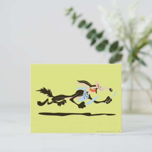 WILE E. COYOTE™ Chasing diner Briefkaart (Staand voorkant)