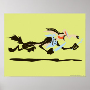 WILE E. COYOTE™ Chasing diner Poster