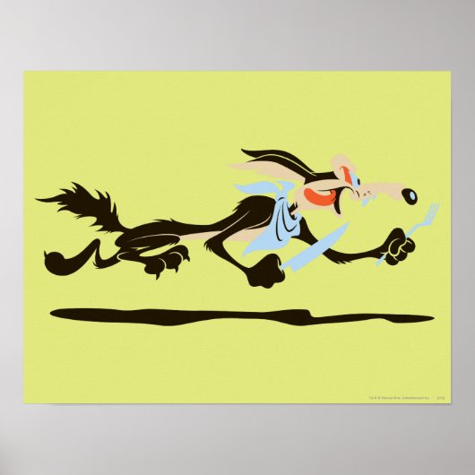 WILE E. COYOTE™ Chasing diner Poster (Voorkant)