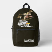 WILE E. COYOTE™ Crazy Driver Bedrukte Rugzak (Voorkant)