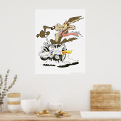 WILE E. COYOTE™ Crazy Driver Poster (Keuken)